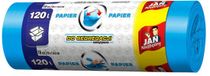 Jan Niezbędny Sacs poubelles 120L Bleu LDPE Film