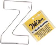 Wilton Koekjes Uitsteker - Letter Z - Metaal - 7,8 cm