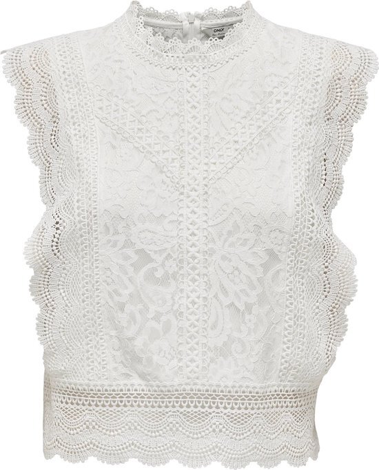 ONLY ONLKARO S/L LACE TOP NOOS WVN Dames Top - Maat S