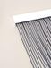 Unyqoos® Lamellenhor: 100x230 cm – transparant/zwart
