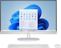 HP 27-cr2004nb AI Intel Core Ultra 5 225U 27" 1920 x 1080 Blanc Tout-en-un-PC