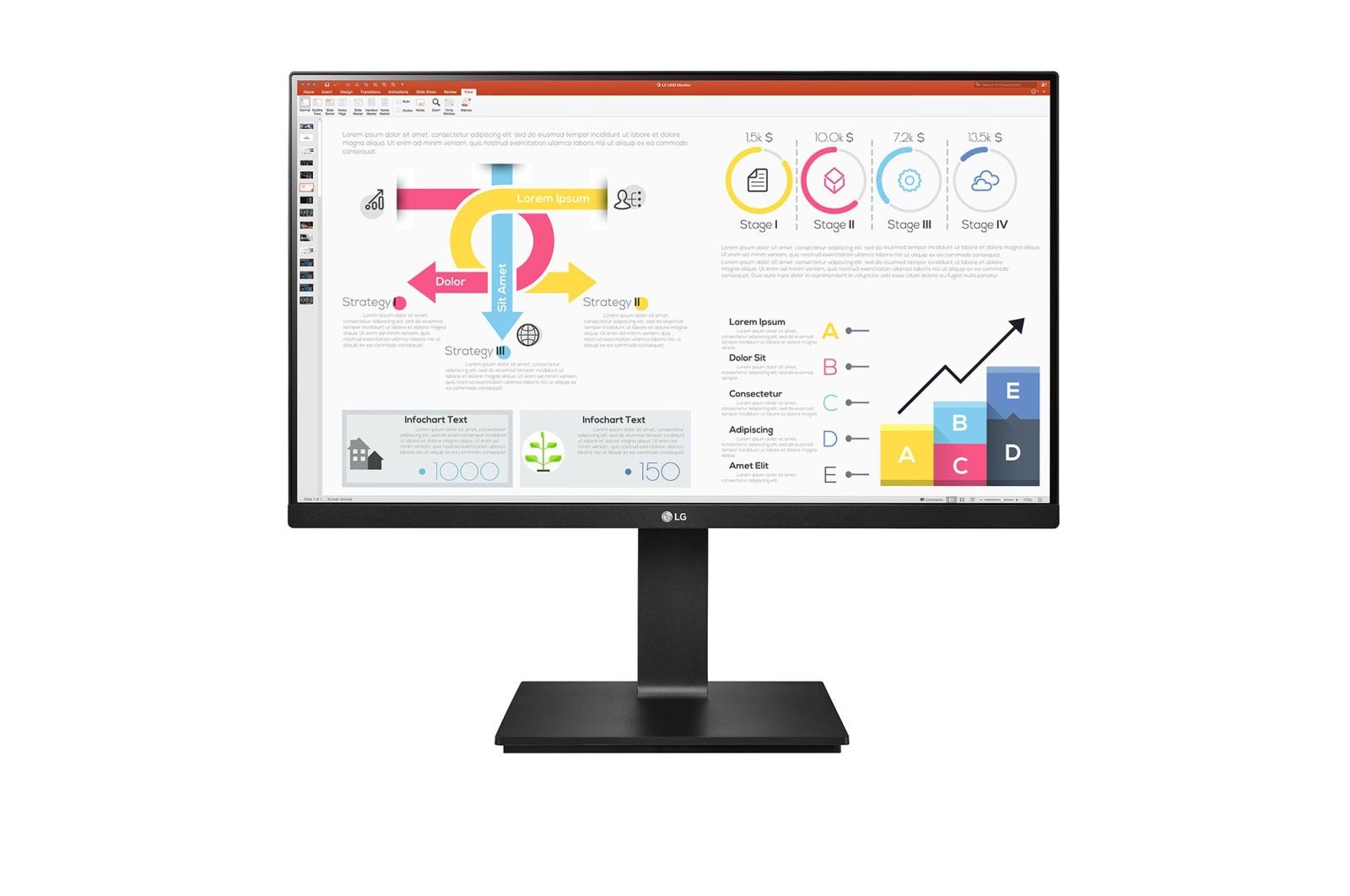 LG 24QP750P-B 23.8" QHD IPS Monitor | USB-C | 75Hz