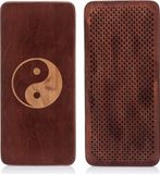 bez marki SADHU houten yogamat, 10 mm dik, met verzinkte spijkers, geschikt voor Yin Yang acupressuur
