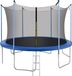 Springos Trampoline Veiligheidsnet | Trampoline Net | Geschikt voor 6 Palen | Ø 305 cm | Zwart