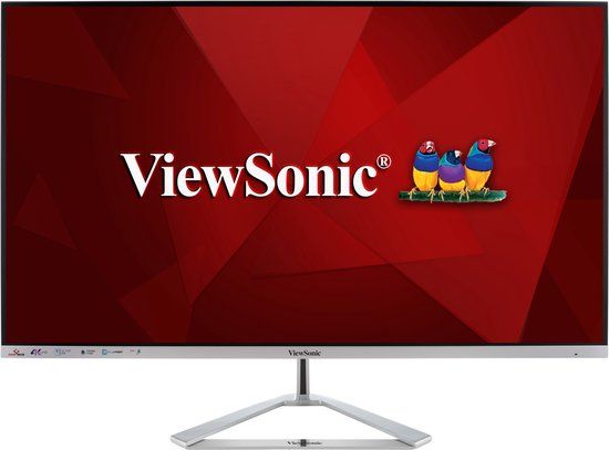 ViewSonic VX3276-4K-MHD - 31.5" 4K Ultra HD Monitor - 140Hz, VA, HDMI, Speakers