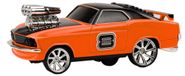 LEAN Toys 18566 Voiture télécommandée 1:18 Drift 360° avec lumière et son, orange