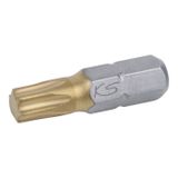 KS Tools 911.3650 1/4" TIN Bit Torx, 25mm, T10