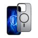 3MK Frosty MagCase voor Apple iPhone 16 Pro - Zwart, Transparant
