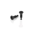 XLC unisex - volwassenen schroevenbouten-2500373000 set, zwart, één maat