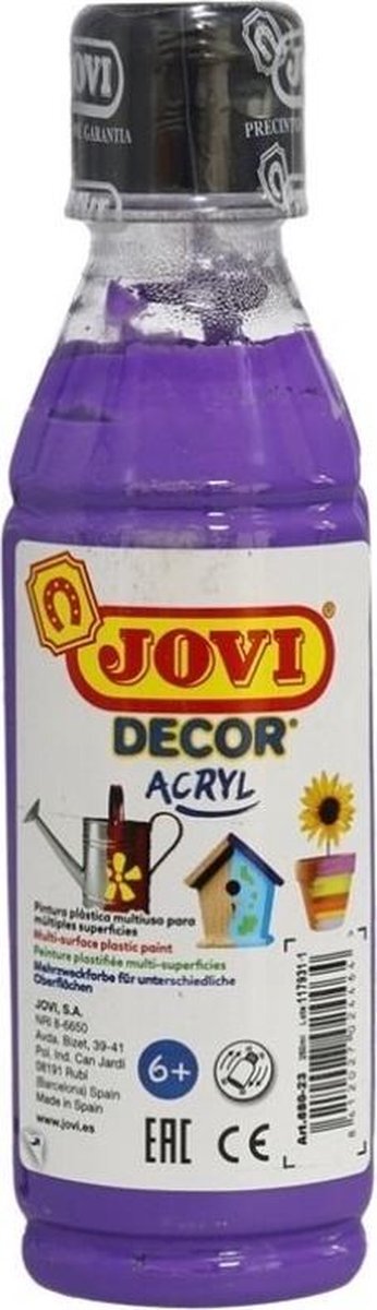 Jovi Acrylverf Decor 250 Ml Junior Acryl Paars
