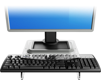 Dataflex Addit monitorverhoger 550 - Transparant