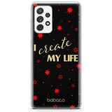 ERT GROUP Samsung A73 5G Babaco patroon Positive vibes 006 TPU hoesje