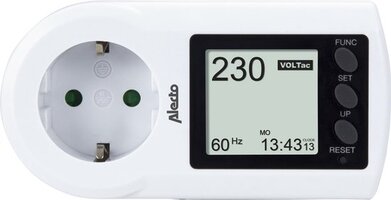 Alecto EM-17 Energiemeter - Stroomkosten in Eurocenten - Wit