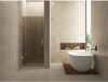 Wiesbaden Less Nisdeur - 900x2000x8mm - Nano Vintage Brons Glas - Geborsteld Messing