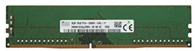 HYNIX HMA81GU6JJR8N-VK 8GB 1RX8 PC4-2666V-U geheugenmodule (1X8GB)