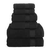 Elegant Comfort Premium katoenen 6-delige handdoekenset