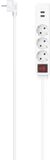 Hama Stekkerdoos 3-voudig met schakelaar - & 1x USB-A - 1,4mtr. - Wit
