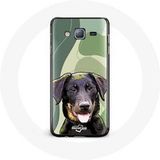 Maniacase Etui voor Samsung Galaxy J5 2016 Zwart Beauceron hondenras