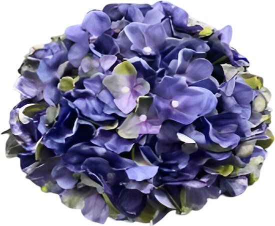 Buitengewoon Boet Buitengewoon de Boet Kunst hortensia tak paars groen 92 cm