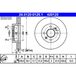 ATE Lot De 2 Disques De Frein 24.0120-0125.1 Nissan 40206-00q0d 40206-00qaj