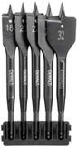 DeWalt Accessoires DeWALT 5-delige set vlakke houtboren DT70832