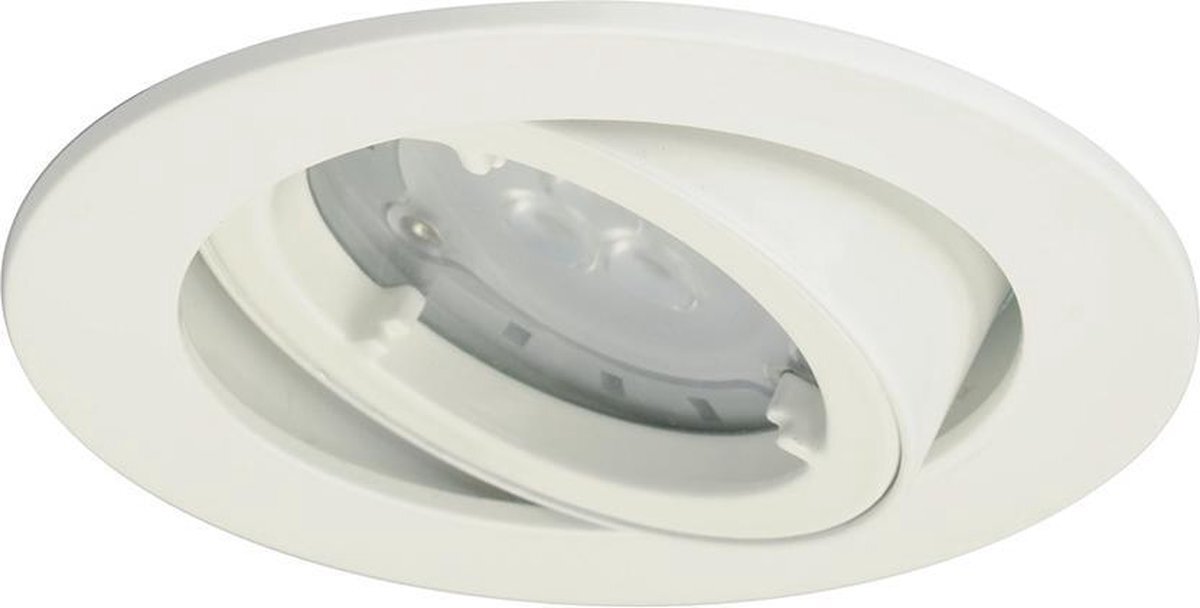 Light Things GU10 vervangbare richtbare inbouwspot 6W wide beam, LT13910