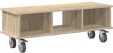 vidaXL Meuble TV 100 x 35 x 35 cm Bois d'ingénierie Sonoma Chêne