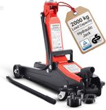 AREBOS 2t Hydraulische manoeuvreerkrik Autokrik met rubberen pads