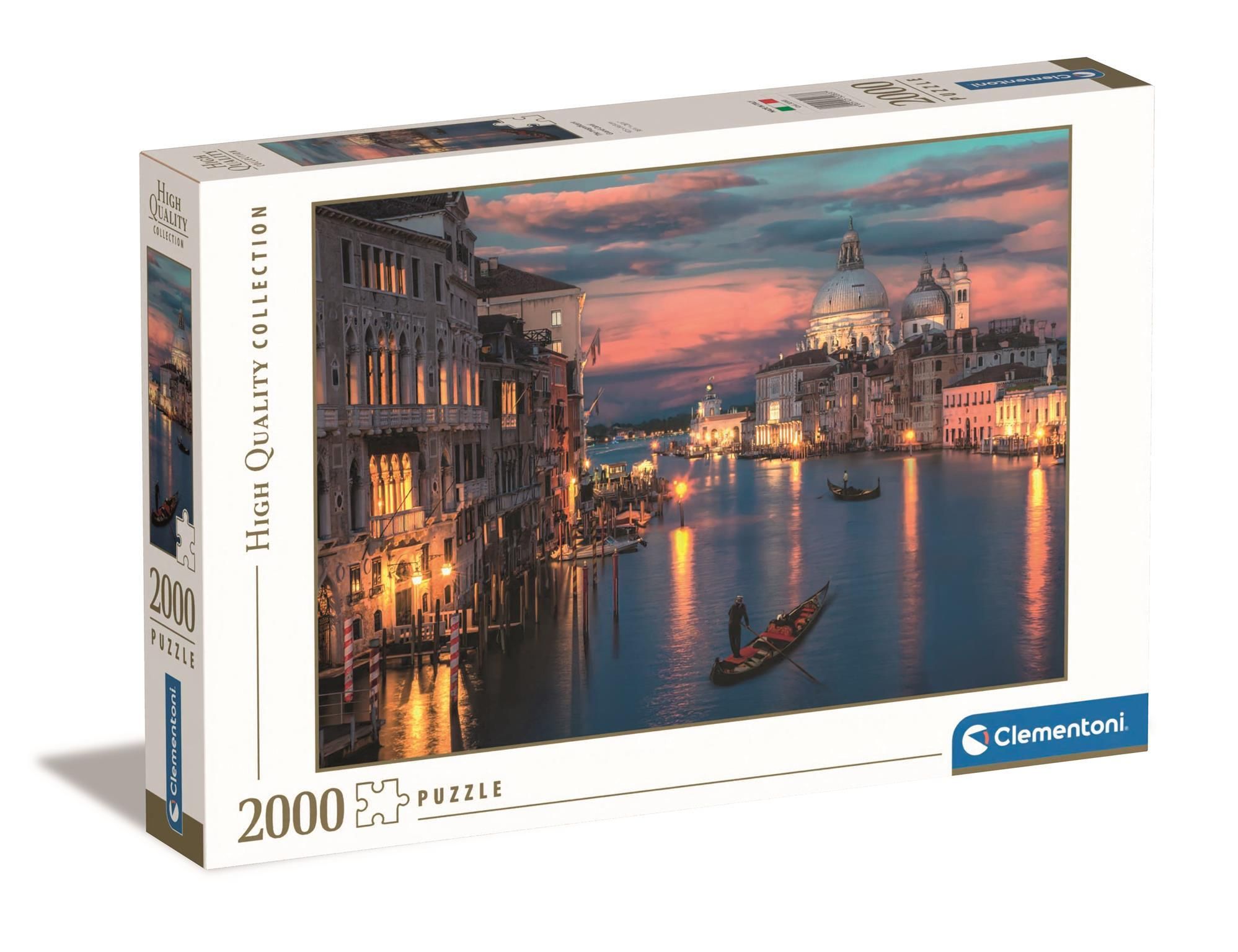 Clementoni The Magnificent Grand Canal 2000 Piece Jigsaw Puzzle