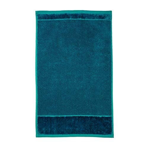 Möve Bamboo Luxe gastendoekje - 30 x 50 cm - deep lake