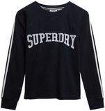 Superdry Athletic Essentials top met lange mouwen en print - Dames - Lange mouwen shirts