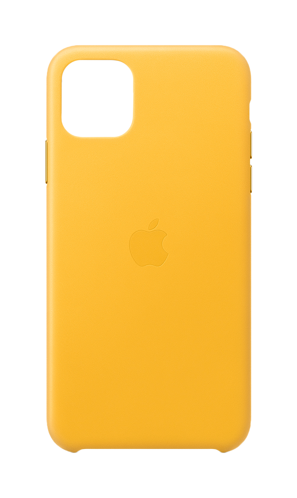 Apple iPhone 11 Pro Max Leather Case - Yellow - MX0A2ZM/A