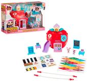 Bandai Namco Bandai Mouse In The House Red Apple Schoolhouse Playset
