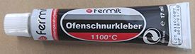 Afdichtkoord Fermit Afdichtkoord Hoge Temperatuur Lijm Kachellijn 1100 °C - 1 Tot 5 Tubes 17 ml (1 Tube 17 ml)