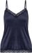 Hunkemöller Velours Lace Cami Top Blauw