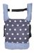 Bayer Chic 2000 - Poppendraagriem, poppendrager, poppenaccessoires, sterretjes marineblauw