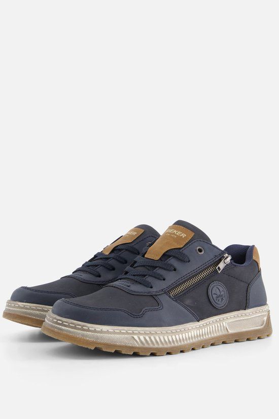 Rieker Sneakers blauw Synthetisch - Maat 44