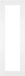 Your Decoration Passe-Partout - 10x30 cm - Blanc - 20x60 cm