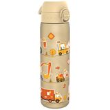 ION8 Waterfles, 500 ml/18 oz, Lekvrij, Makkelijk te Openen, Veilige Vergrendeling, Vaatwasserbestendig, BPA-vrij, Draaghendel, Past in Bekerhouders, Makkelijk Schoon, Geurvrij, Drinkfles Bouwmachines