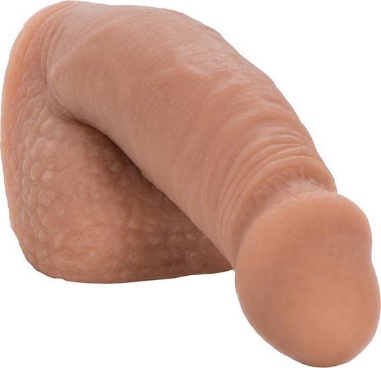 Calexotics Siliconen Packing Penis - 12.75 cm - Donkere beige