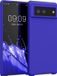 kwmobile telefoonhoesje geschikt voor Google Pixel 6 - Hoesje met siliconen coating - Smartphone case in Baltisch blauw