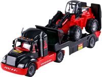 Cavallino Mammoet Torpedo Vrachtwagen met Bulldozer, Schaal 1:16