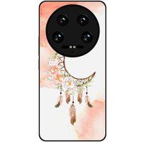 Xiaomi Verstevigd hoesje met sublimatie bedrukking, compatibel met Xiaomi 14 Ultra Dreamcatcher lune