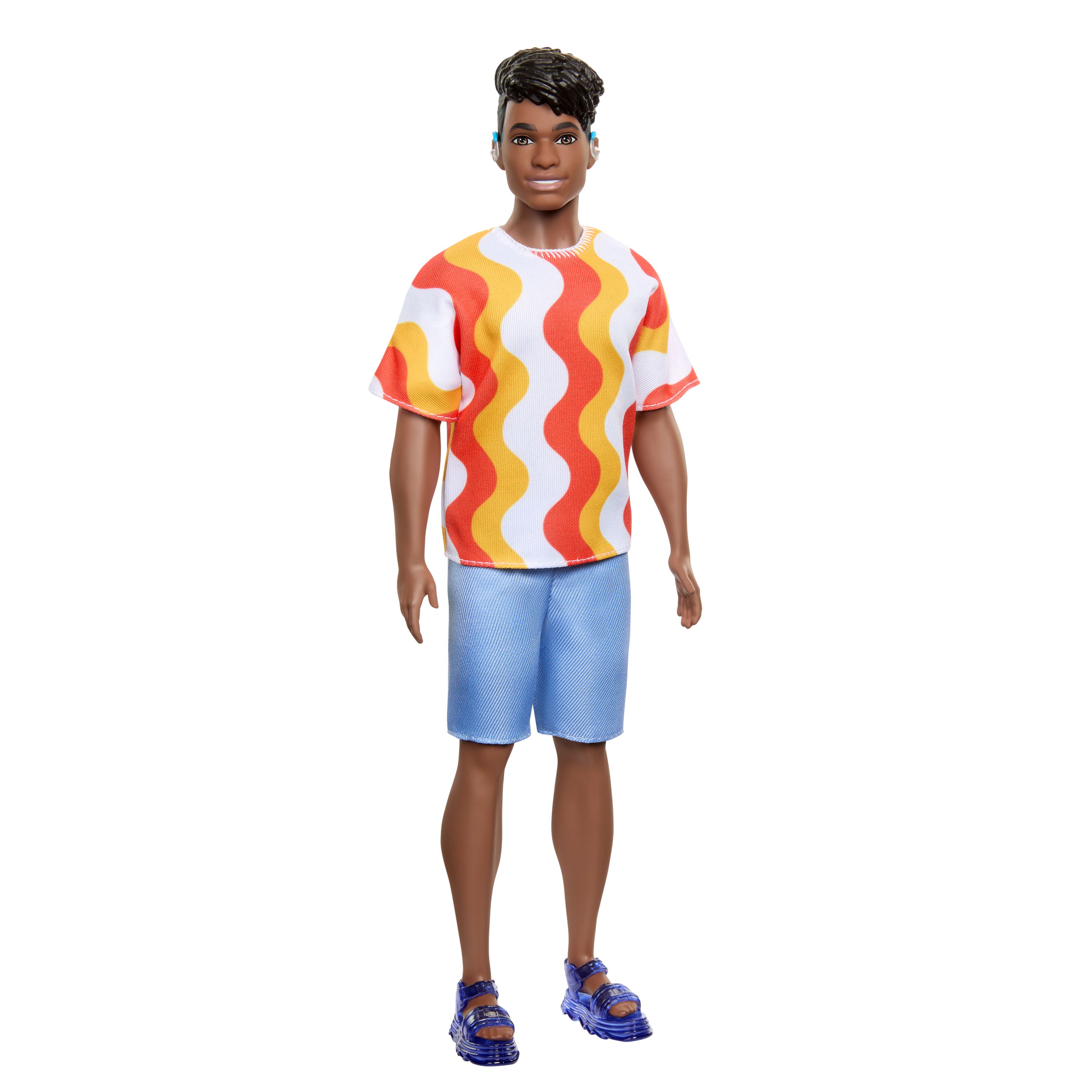 Barbie Fashionistas Ken Pop - Met shirt en korte broek
