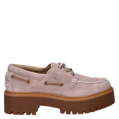 Timberland suède bootschoenen lila
