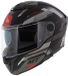MT Helmets Atom 2 SV Systeemhelm Bast Mat Zwart Rood S