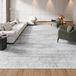 Vevor Tapis de salon 3048x4267MM Antidérapant Tapis de sol Moderne Gris