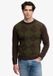 Superdry Argyle Pull Coupe décontractée Homme Marron/Vert S