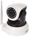 Sricam WiFi-bewakingscamera met nachtzicht, draadloze IP-camera, 2 audiokanalen, bewegingsdetectiewaarschuwing, videobewaking