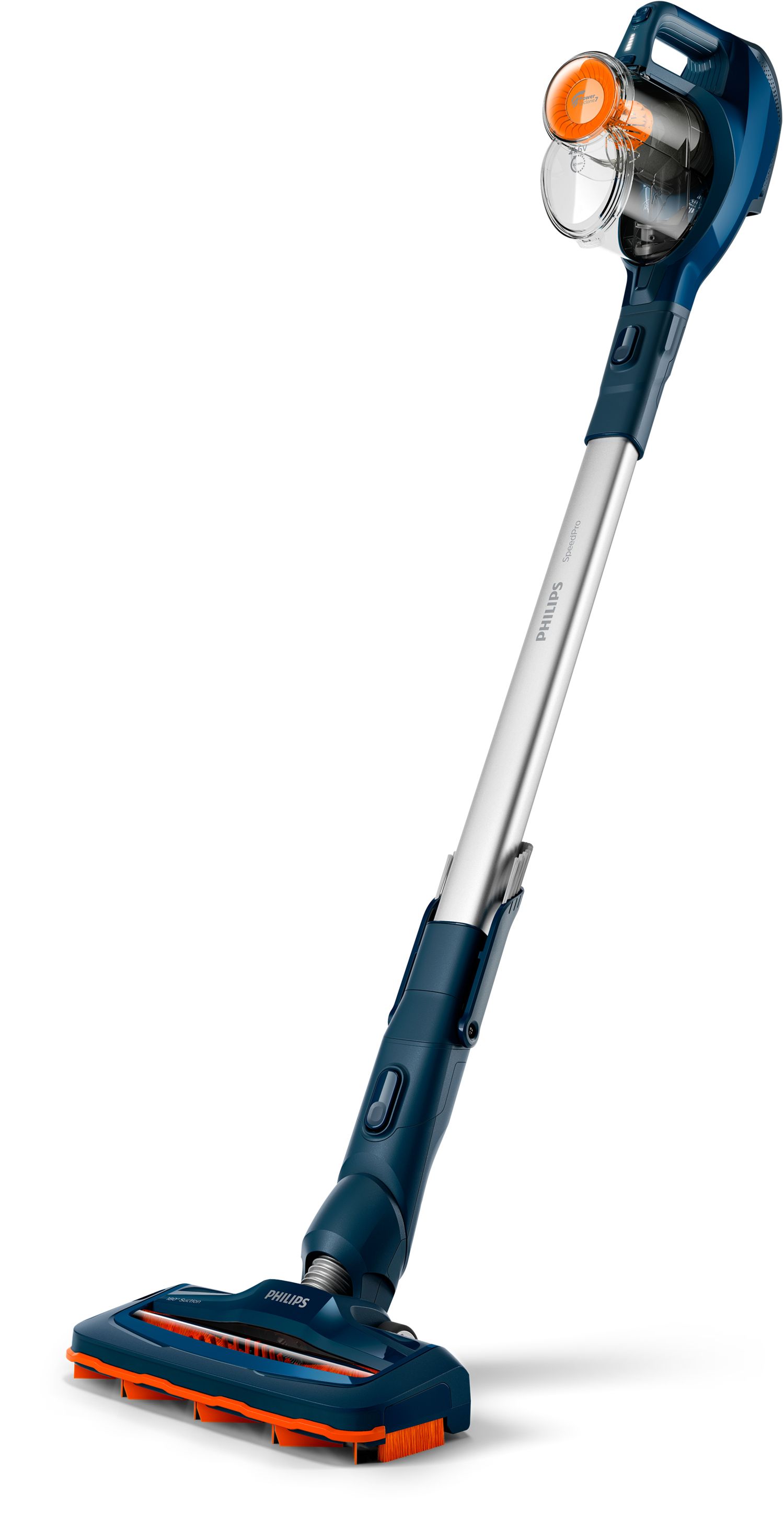 Philips SpeedPro FC6724 - Refurbished - Snoerloze steelstofzuiger - Blauw